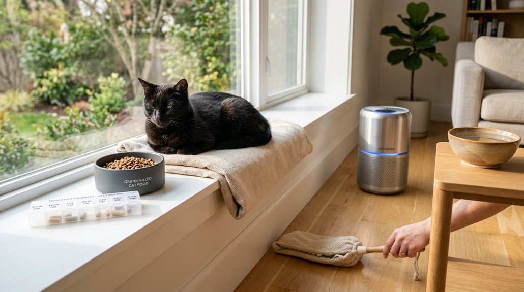 cat allergy management strategies