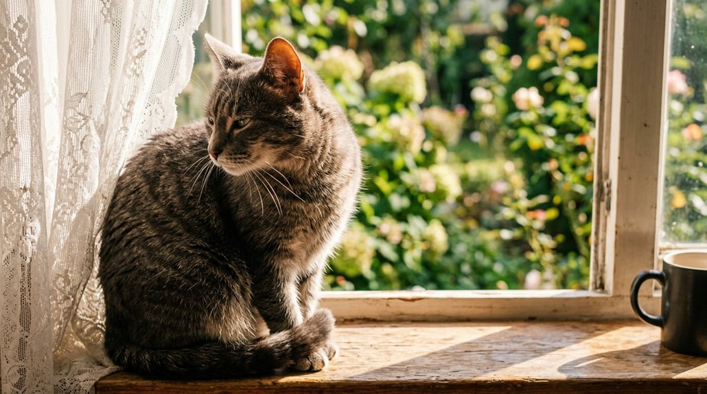 cat behavior and attention