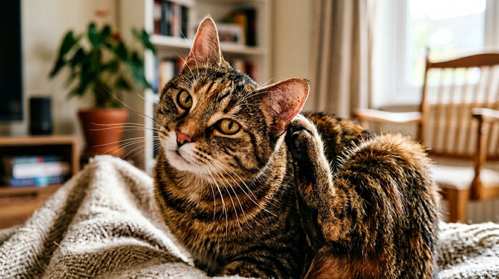 cat ear scratching solutions