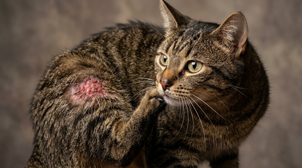 cat itching diagnosis treatments