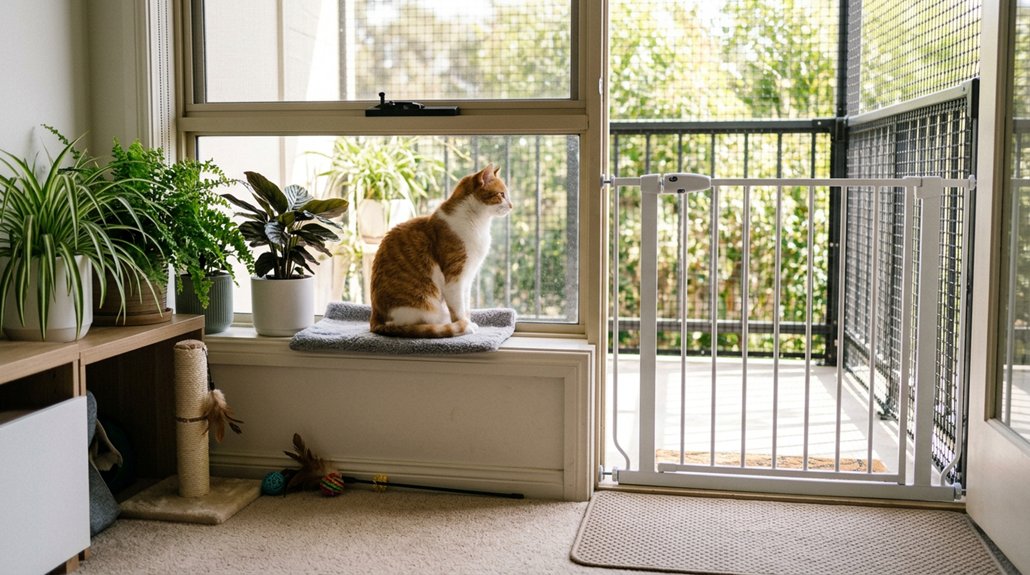 cat safety in outdoor spaces
