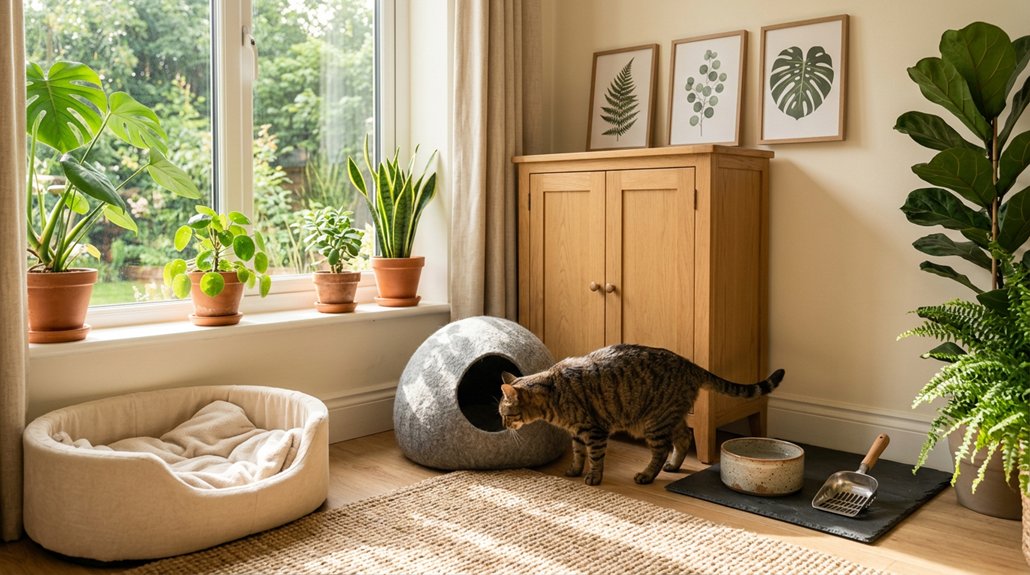 cat sanctuary space setup
