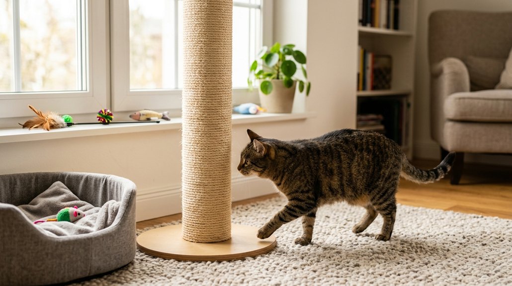 cat scratching post preferences