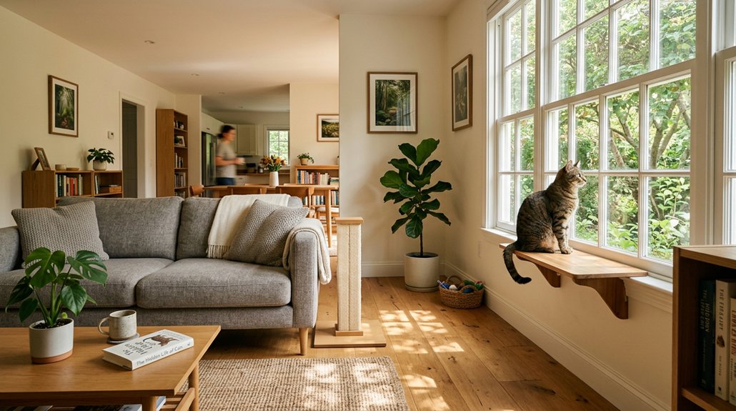 How Much Space Does a Cat Need at Home?