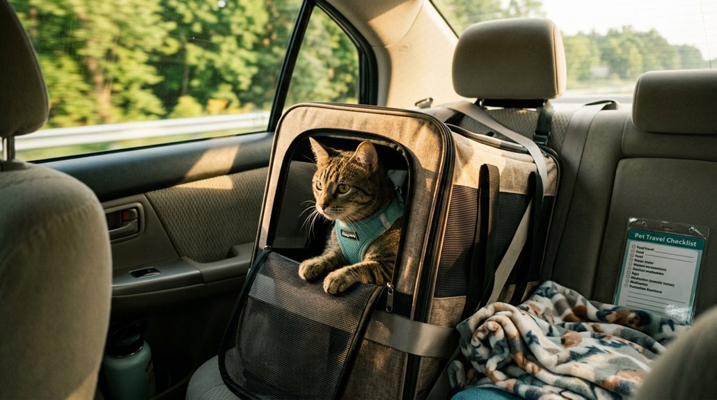 cat travel safety tips