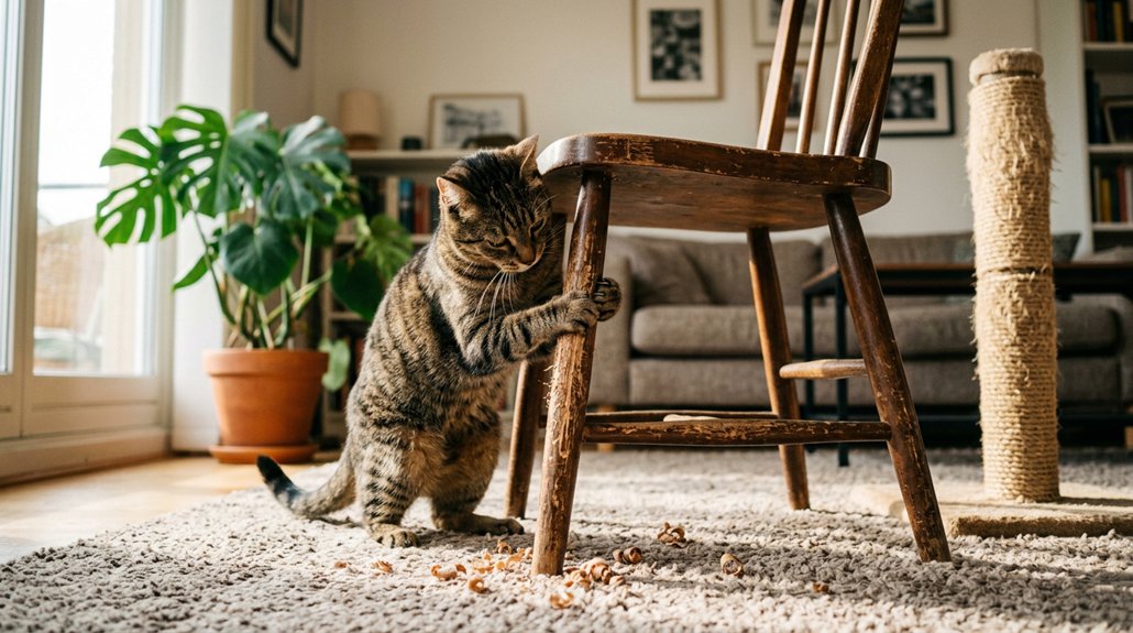 cats scratch for instinct