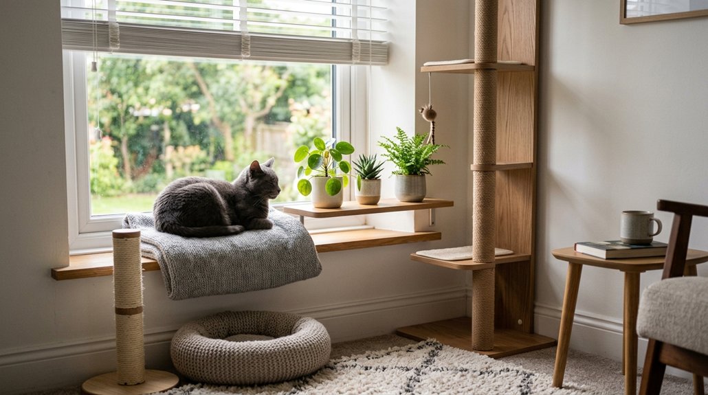 cats thrive in small spaces