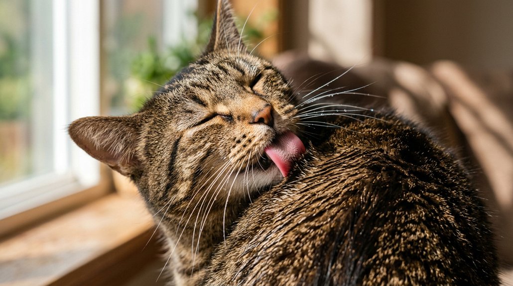 causes of cat over grooming