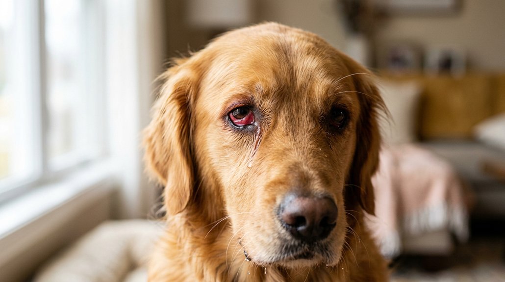 causes of dogs eye irritation