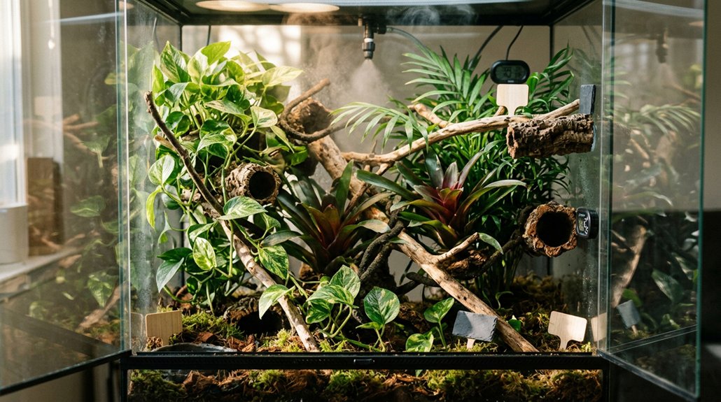 chameleon habitat setup guide