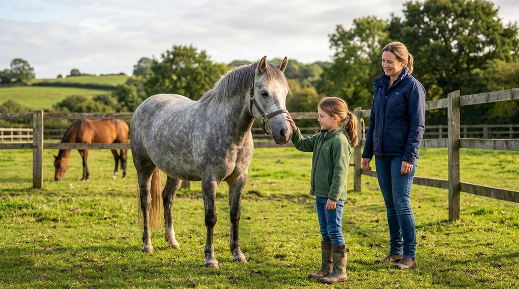 child friendly horse traits
