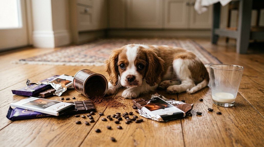 chocolate and caffeine toxicity