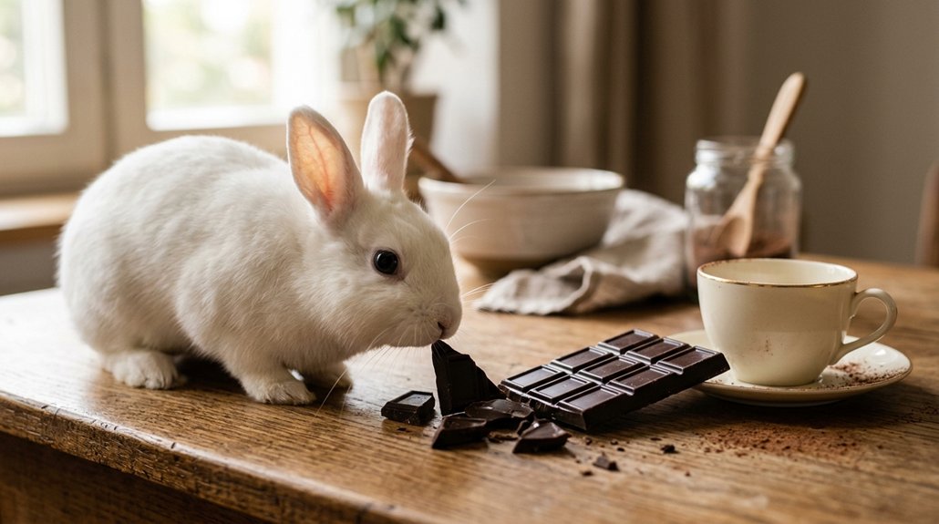 chocolate toxicity in rabbits