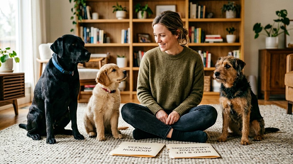 choose breed and age