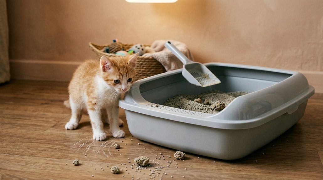 choosing litter for kittens