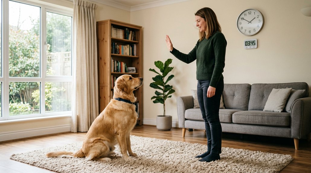 clear commands consistent reinforcement