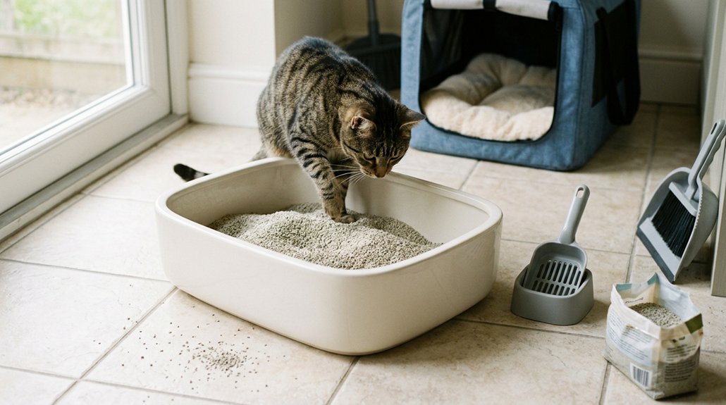 comfortable cat litter choices
