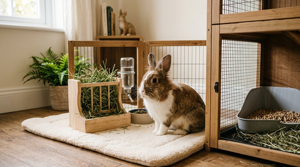 comfortable rabbit home essentials