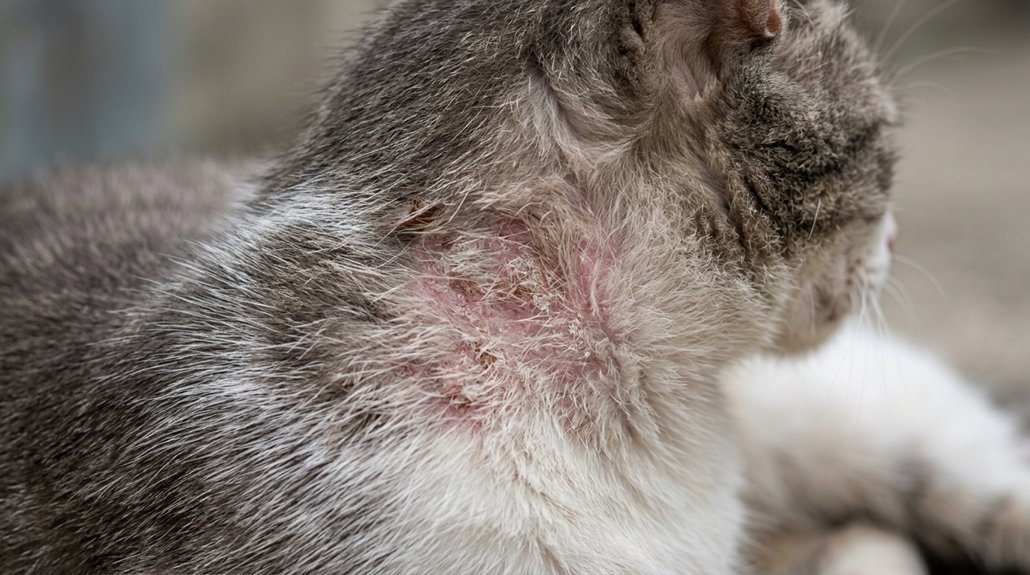 common cat skin issues
