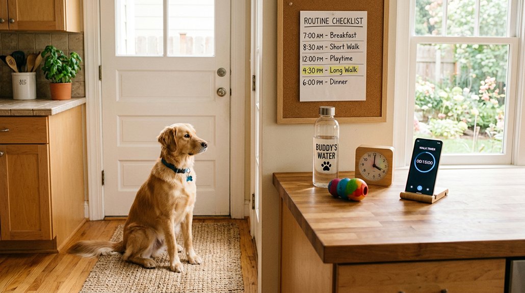 consistent routine enhances security