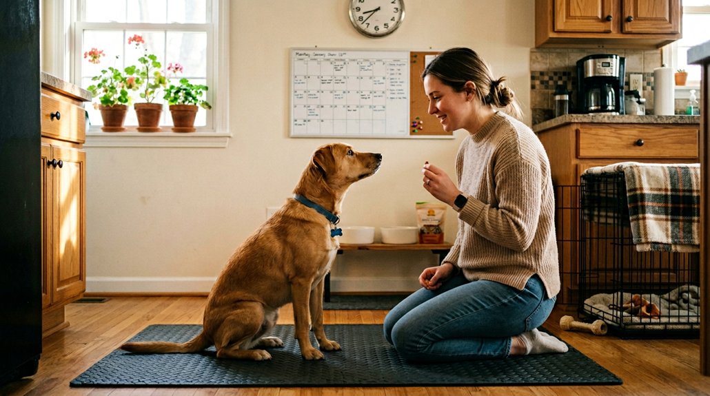 consistent routine for dogs