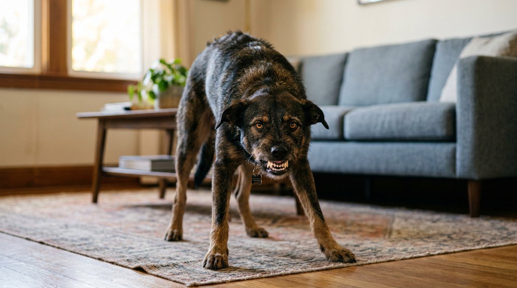 consult professionals for growling