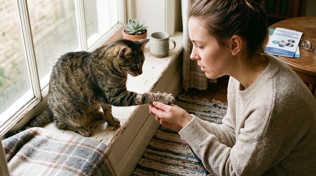 consult vet for scratching