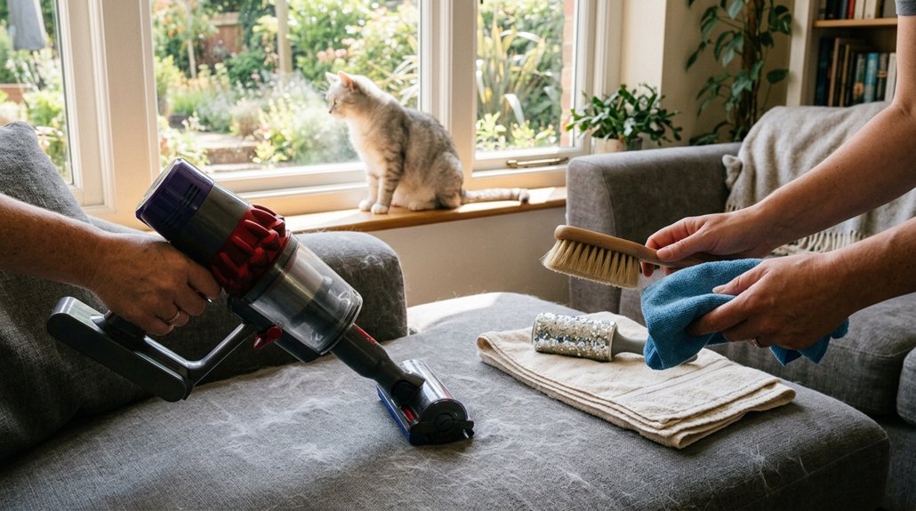 control cat hair effectively