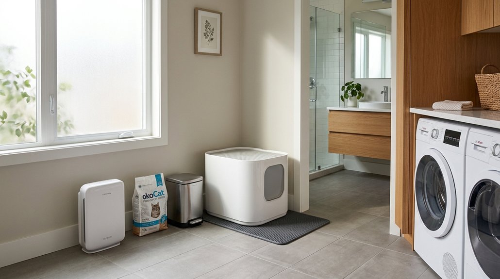 control litter box smell