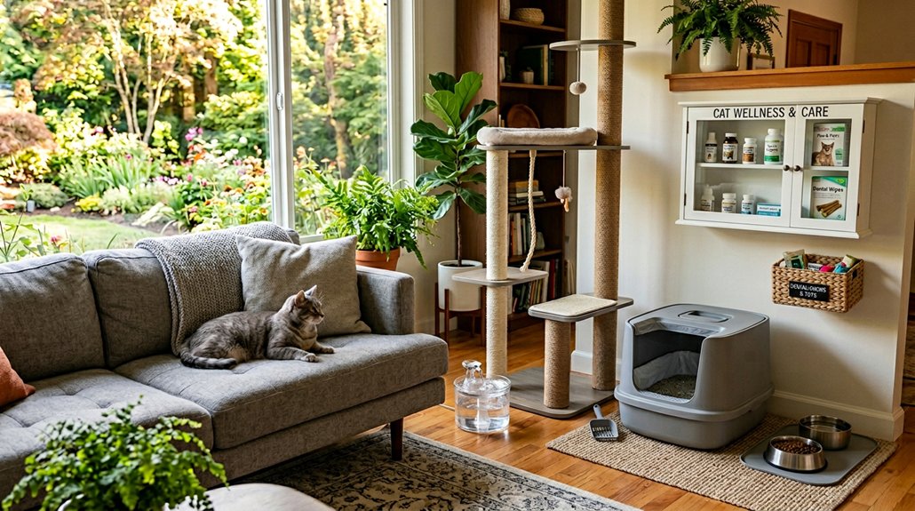 creating a cat friendly environment
