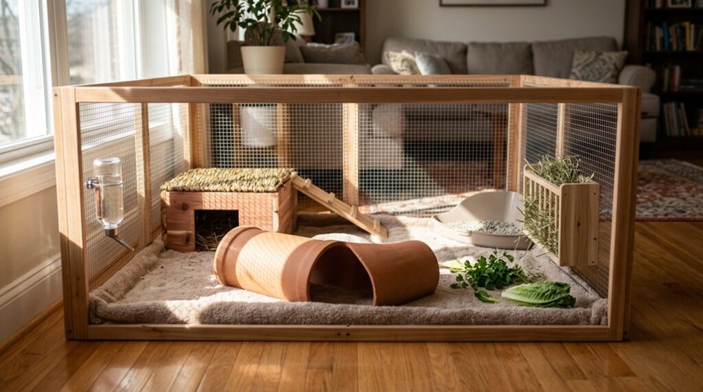 How to Set Up the Perfect Rabbit Habitat at Home - Matching Paws