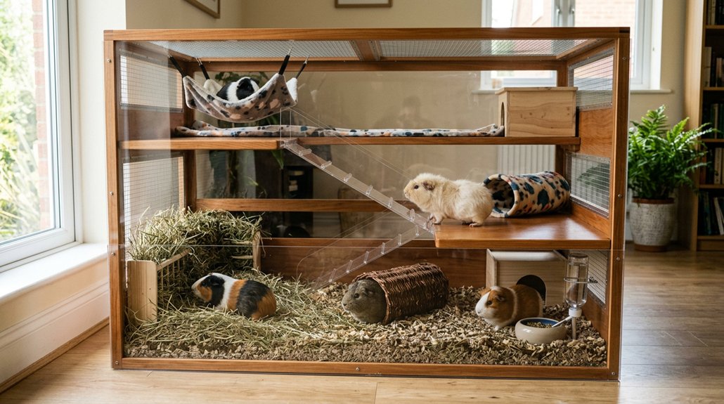 custom guinea pig habitats