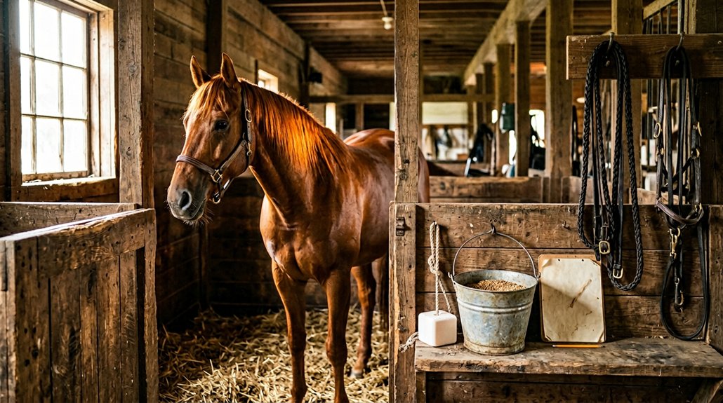daily commitment to horse care