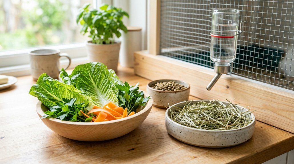 daily diet for guinea pigs