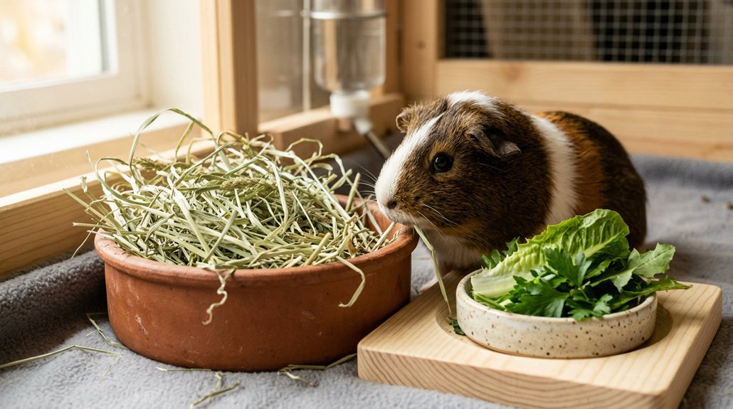 daily guinea pig feeding