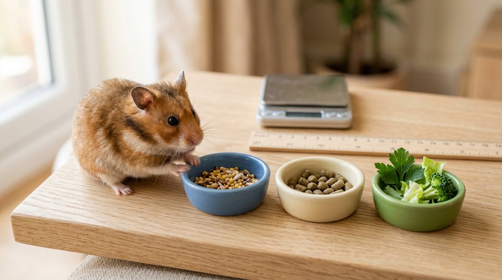 daily hamster feeding guidelines