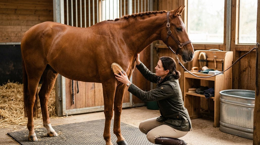 daily horse care routine