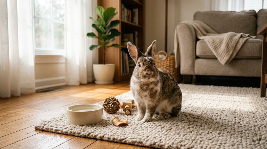 daily rabbit care commitment