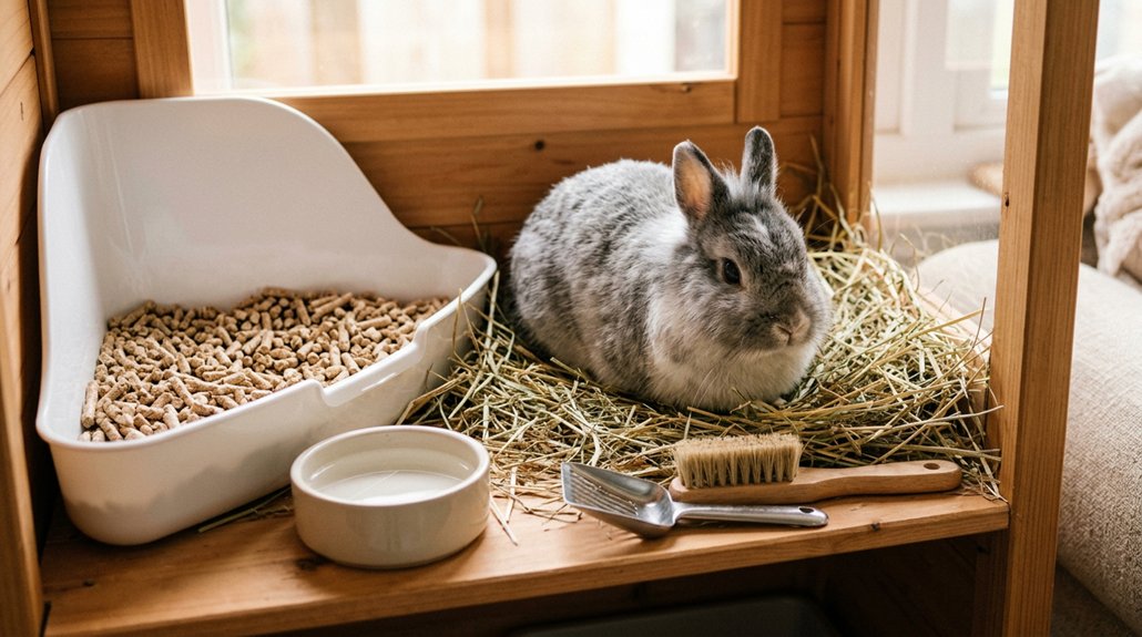 daily rabbit care routine