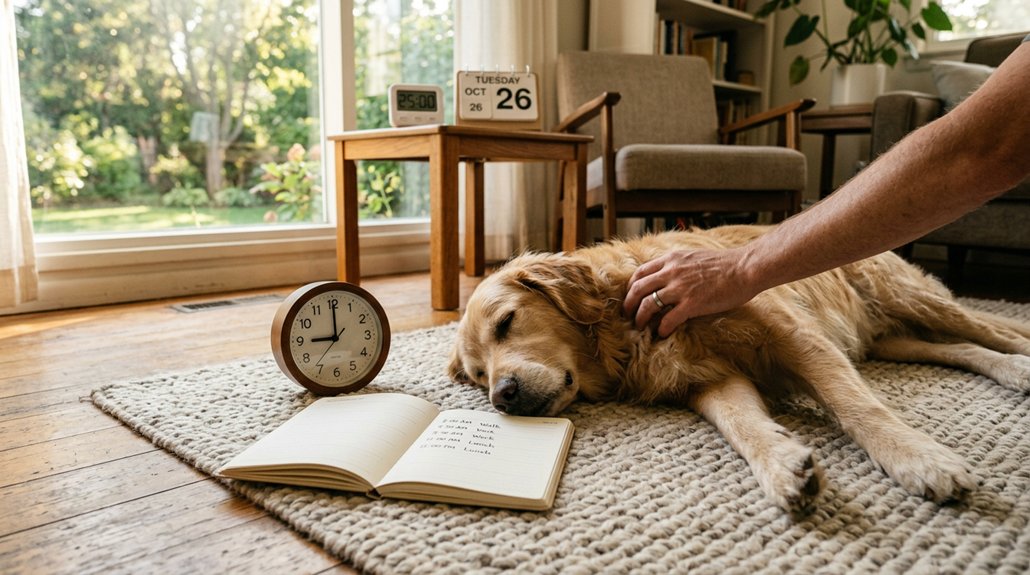 daily routine for dogs