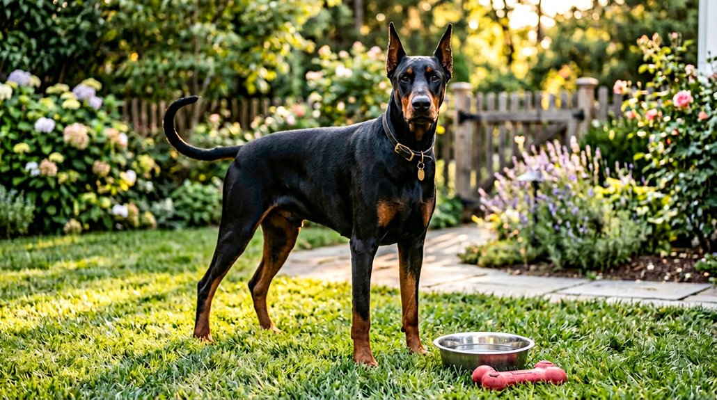 doberman care and training