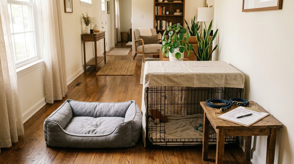 dog arrival preparation checklist