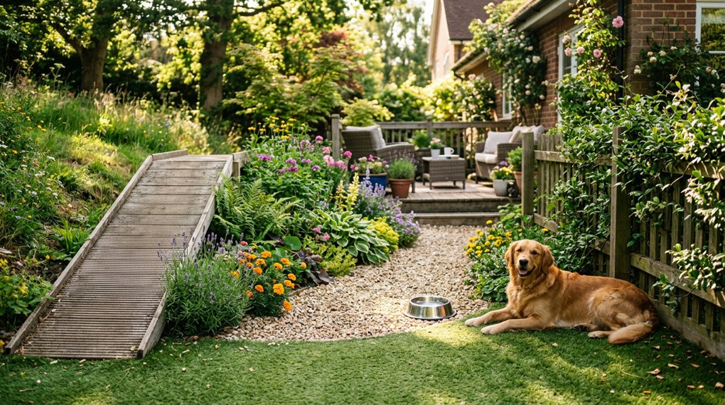 dog friendly garden enhancements