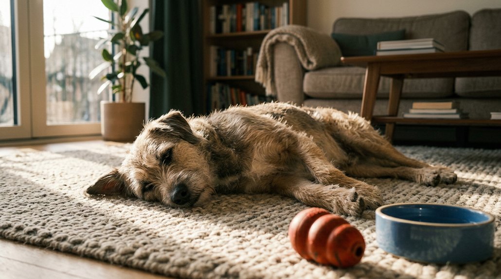 dog lethargy requires attention