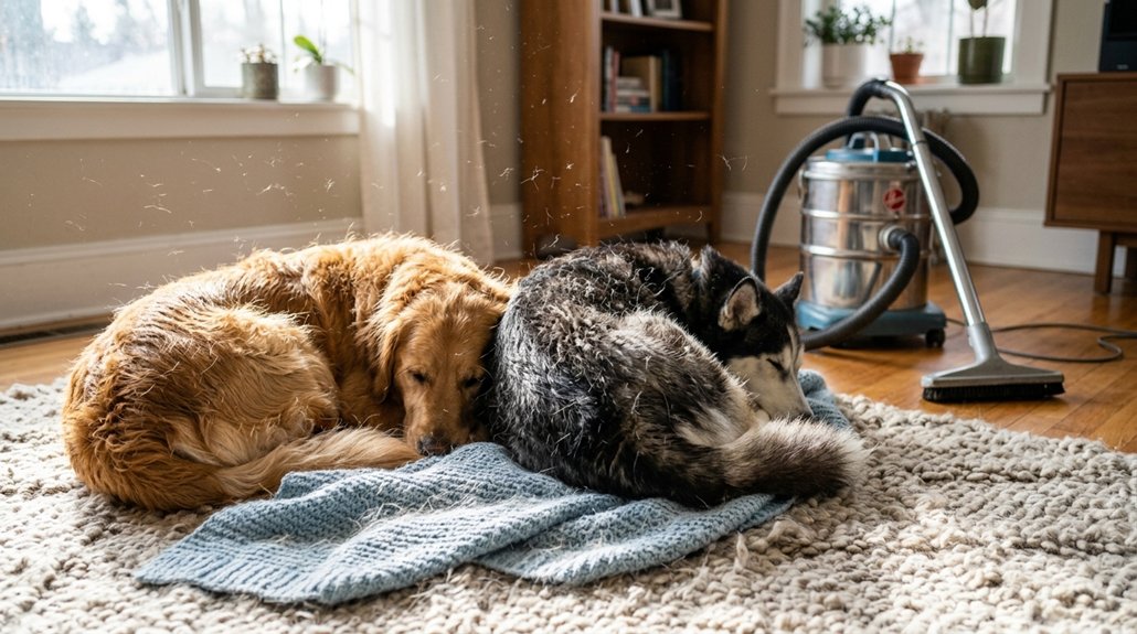 dog shedding and maintenance