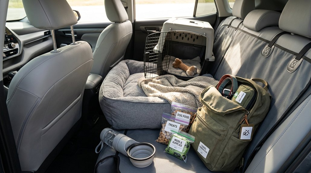 dog travel essentials checklist