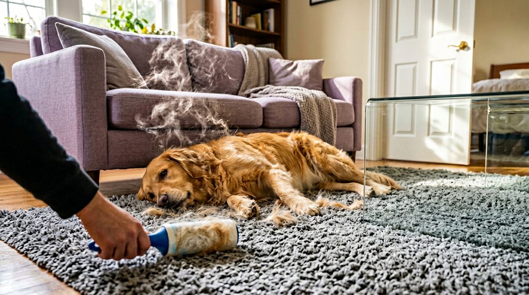 dogs shed for health