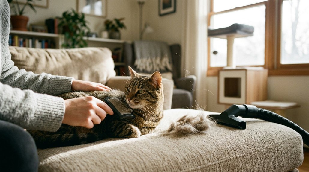 effective cat hair management