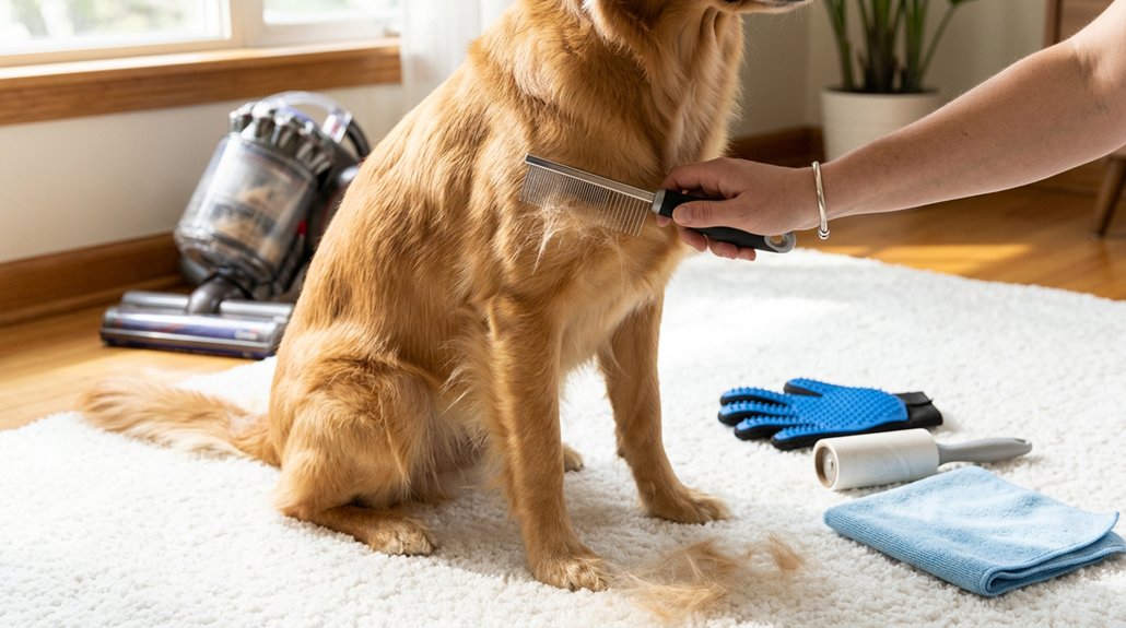 effective dog fur management