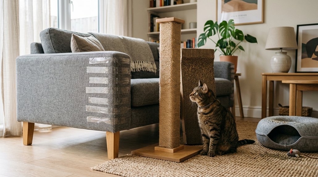 effective furniture scratching deterrents